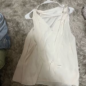 Aritzia front tie top